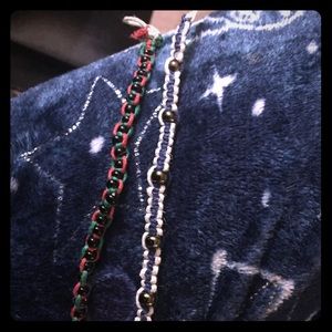 Hand made hemp bracelets